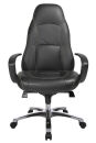 Topstar Chefsessel RS1, RS90F AD0 Leder schwarz, Gestell alu