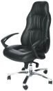 Topstar Chefsessel RS1, RS90F AD0 Leder schwarz, Gestell alu