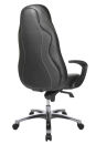 Topstar Chefsessel RS1, RS90F AD0 Leder schwarz, Gestell alu
