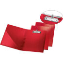 FALKEN Klemmbrettmappe 11288388 DIN A4 rot Karton, 1 St.