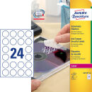 AVERY Zweckform Sicherheitsetiketten L6112-20 weiß...