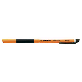 STABILO pointVisco Gelschreiber orange 0,5 mm, Schreibfarbe: schwarz, 10 St.