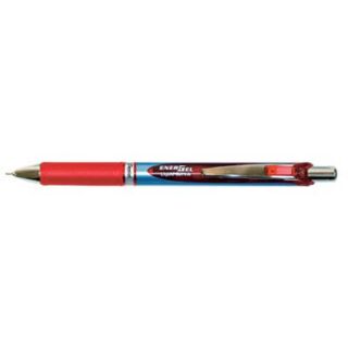 Pentel EnerGel BLN75 Gelschreiber 0,25 mm, Schreibfarbe: rot, 1 St.
