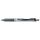 Pentel EnerGel BL77 Gelschreiber schwarz/silber 0,35 mm, Schreibfarbe: schwarz, 1 St.