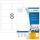 HERMA Etiketten 10308 weiß 96,0 x 63,5 mm, 100 Blatt