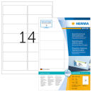 HERMA Adressetiketten 10310 weiß 99,1 x 38,1 mm,...