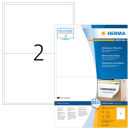 HERMA Etiketten 10314 weiß 199,6 x 143,5 mm, 100 Blatt