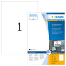 HERMA Etiketten 10315 weiß 210,0 x 297,0 mm, 100 Blatt