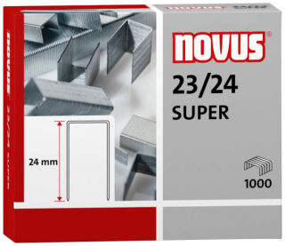 novus Heftklammern 23/24, 1.000 St.