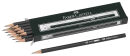FABER-CASTELL 1111 Bleistifte HB schwarz, 12 St.