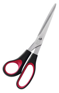 WEDO Linkshänder-Papierschere schwarz-rot 21,0 cm