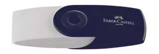 FABER-CASTELL Radiergummi SLEEVE-MINI weiß, 1 St.