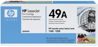 Original HP Tonerkartusche schwarz (Q5949A,49A,49ABK,49ABLACK,NO49A,NO49ABK,NO49ABLACK), 1 St.