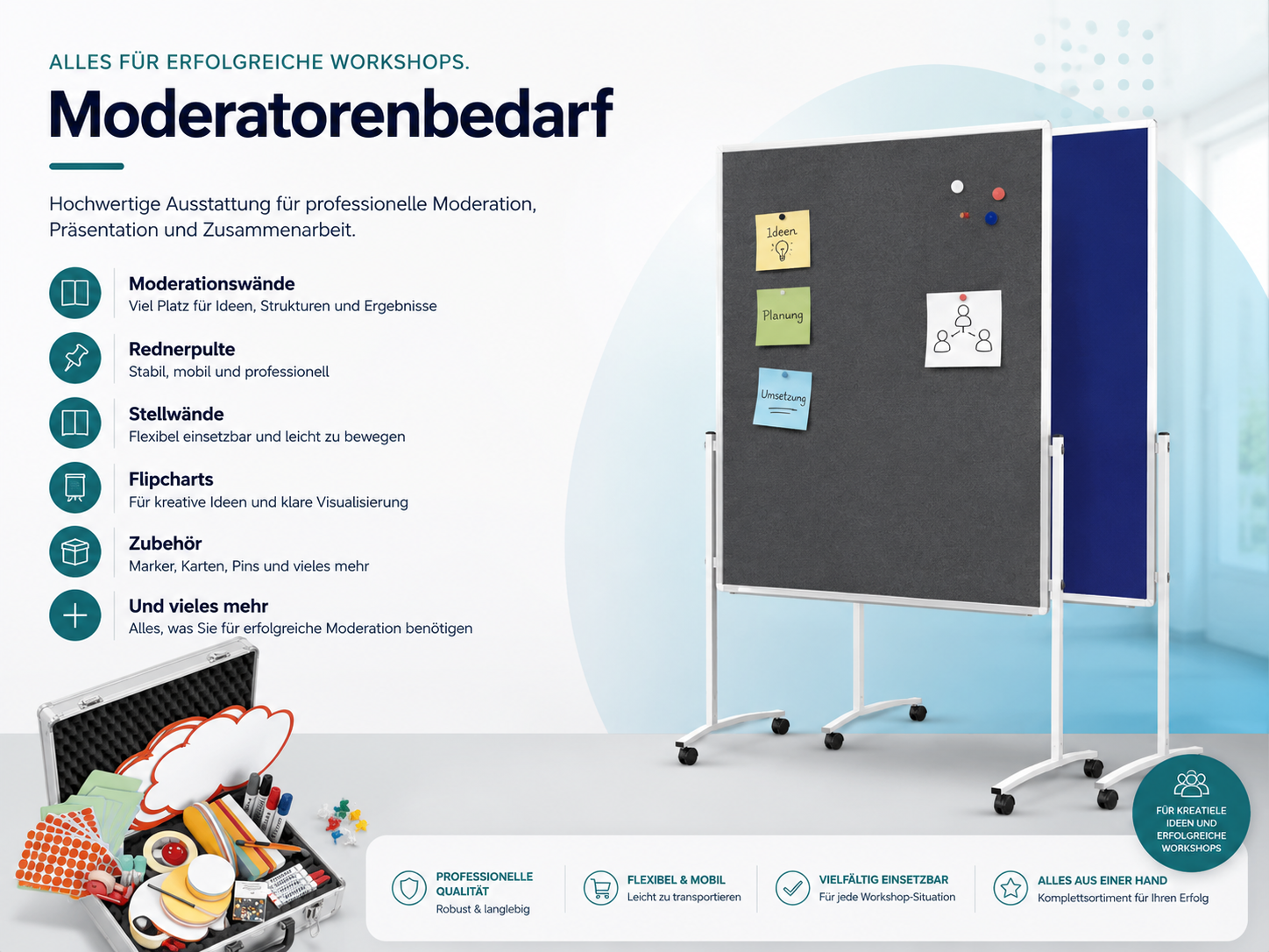 Moderatorenbedarf